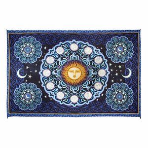 3D Zodiac Tapestry by Dan Morris ~ w/Corner Loops ~ 30” x 45” ~ Brand New!